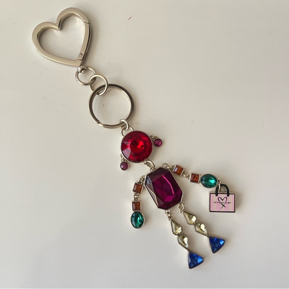 VICTORIA SECRET jeweled keychain